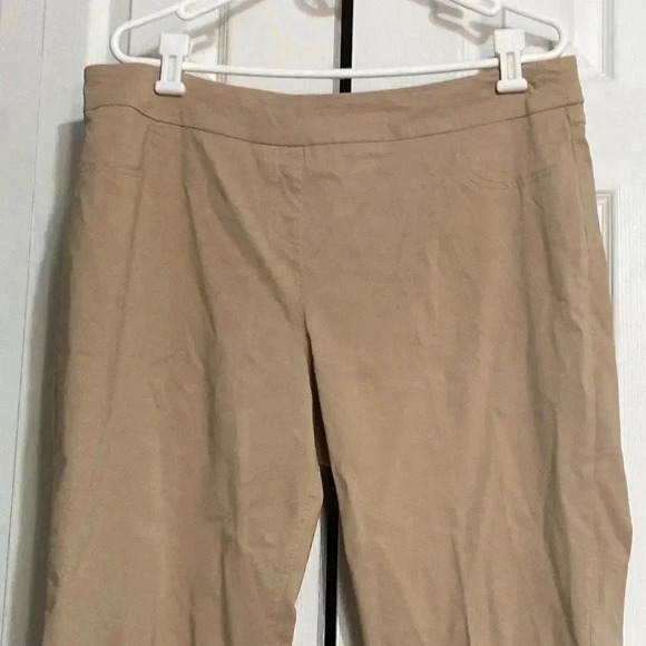Coldwater Creek khaki tan pants - Picture 3 of 9